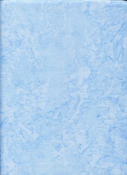 Batik, Babyblau verwischt