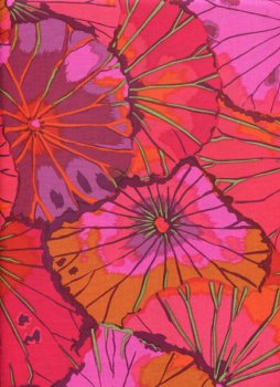 Kaffe Fassett, GP029 Wine, Lotus Leaf