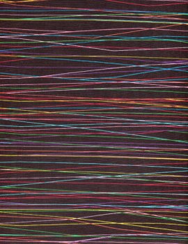 Bunte Linien auf Schwarz