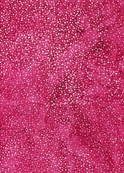 Batik, Rosa Punkte auf Pink verschwommen