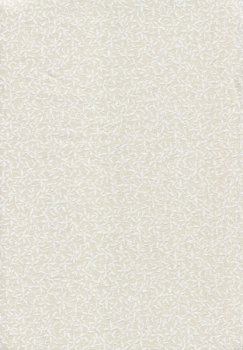 Falscher Uni Kleine weiße Blätter auf Beige