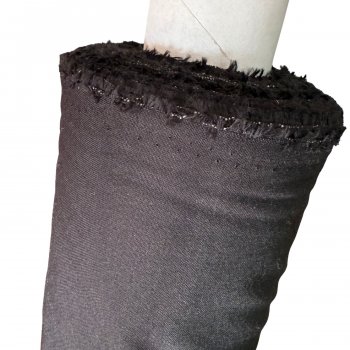 Uni 135 cm breit, schwarz