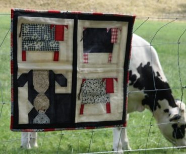 BenefizQuilt - 4 Kühe