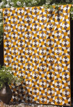 Fliesenmuster-Quilt