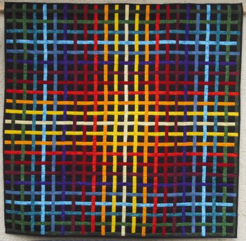 Quilt - Regenbogengeflecht