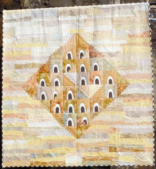 Quilt - Wüstensiedlung