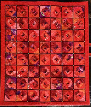Quilt - Mohnwiese
