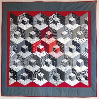 Quilt - Honigwabe