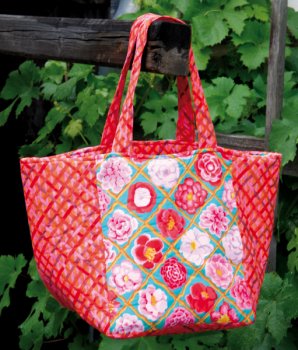 Große Wende Shopper - Rot-Pink