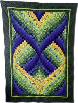 Quilt - Bargello - Island Sunset