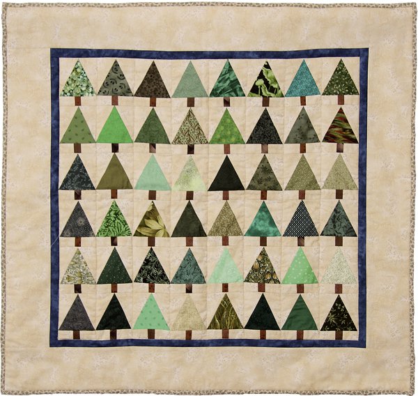 Ausstellungsquilt BäumchenQuilt
