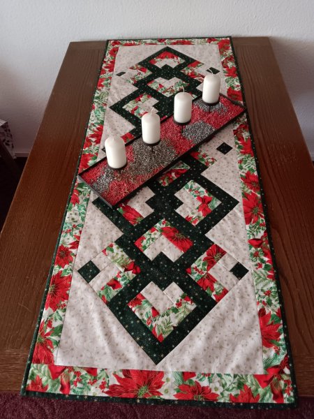 LogCabin Läufer Weihnachten