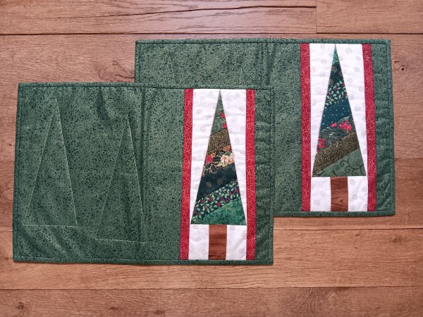 Ausstellungsstück Tischset Tanne "Grün"