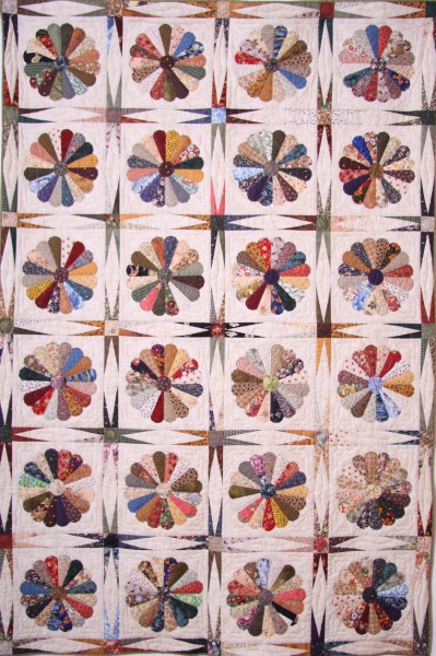 Ausstellungsstück Dresdenteller Sternendecke - bunt