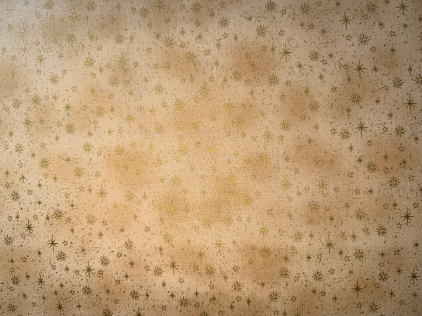 Goldene Sterne auf Beige