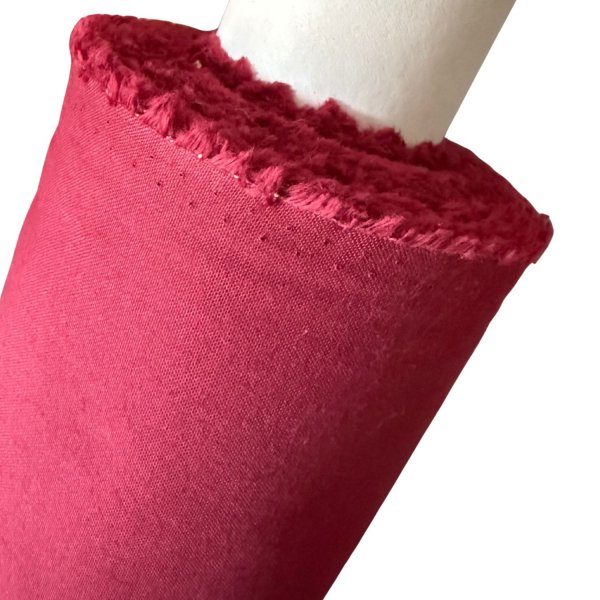 Uni 135 cm breit, bordeaux