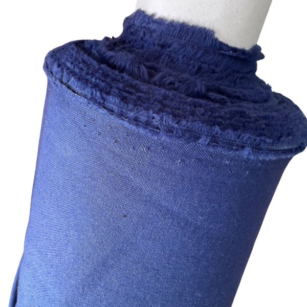 Uni 135 cm breit, marineblau