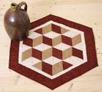 Babyblock Sechseckdeckchen