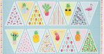 Panel 60 x 110 cm, Fruchtige Freunde