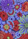 Baumwollstoff, Kaffe Fassett, GP172 Cobalt, Enchanted