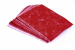 38 Rechtecke 15 x 20 cm, eher rot