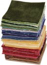 190 Quadrate 2 inch, Ruhige Töne - blau, rot, grün, braun, gelb