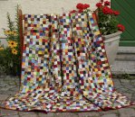 Briefmarkenquilt - Nur das TOP